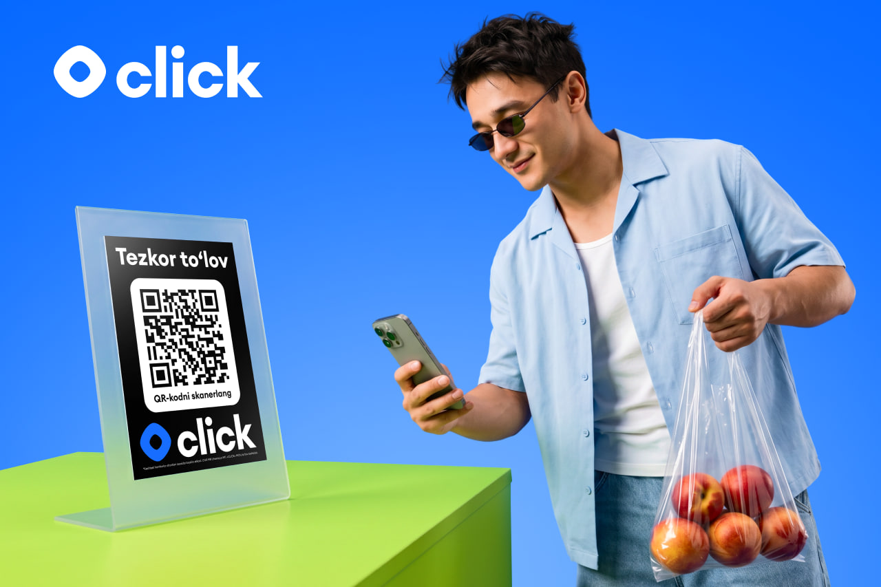 Click QR — millionlab foydalanuvchilar uchun qulay to‘lov usuli